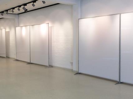 Posterwand Raumteiler Stellwand Ausstellungssystem Messewand Stellwände 